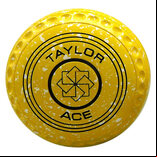 Taylor ACE Coloured Lemon Sherbet - Set of 4, Heavy, Size 2, Progrip