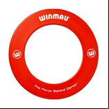 Winmau One-Piece Dartboard Surround - Red